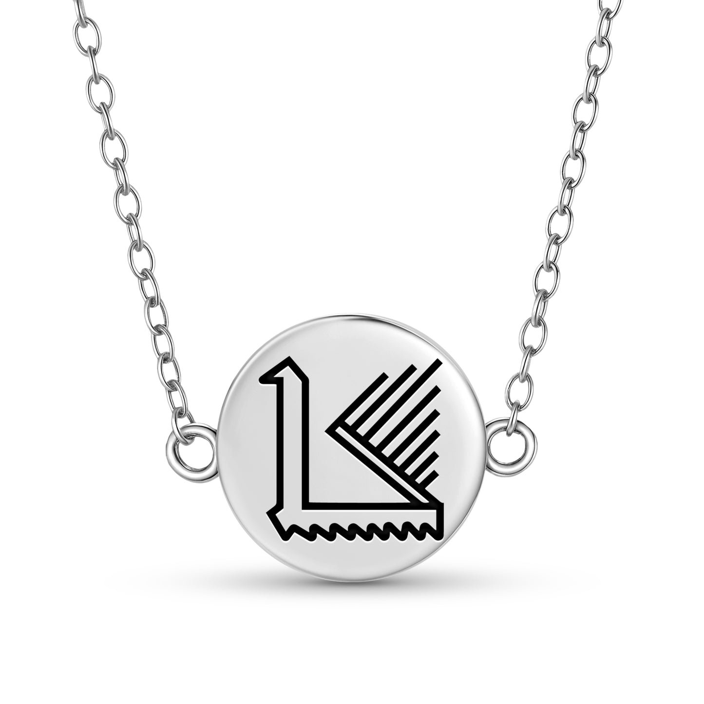Peacock Persian Symbols Necklace