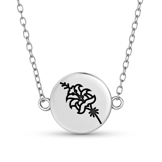 Lily Persian Symbols Necklace
