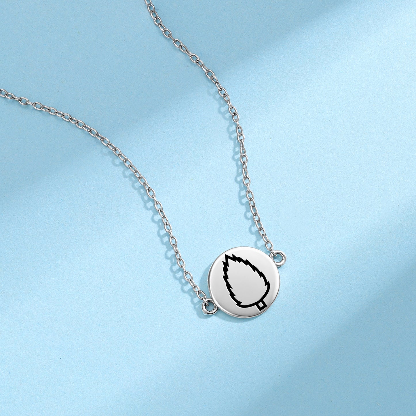 Cypress Tree Persian Symbols Necklace