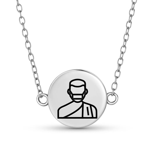 Mobed Zoroastrian priest Persian Symbols Necklace