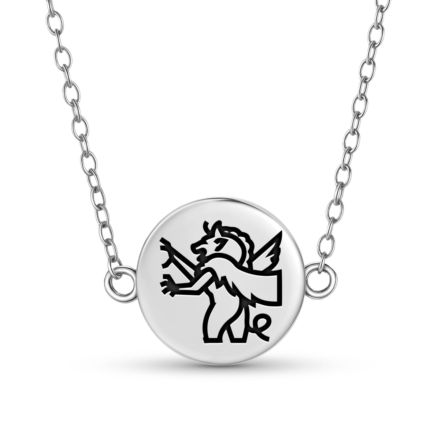 Angra Mainyu Ahriman Persian Symbols Necklace