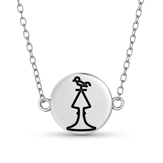 Silver Achaemenian censer Persian Symbols Necklace