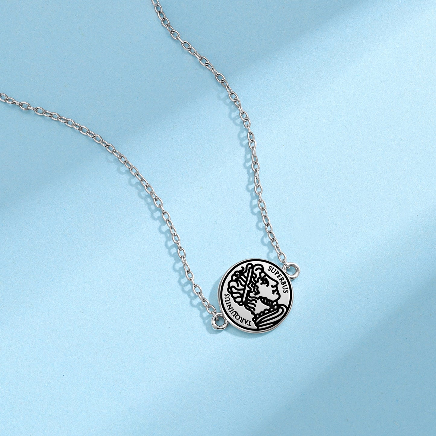 Lucius Tarquinius Superbus Roman Empire Symbols Necklace
