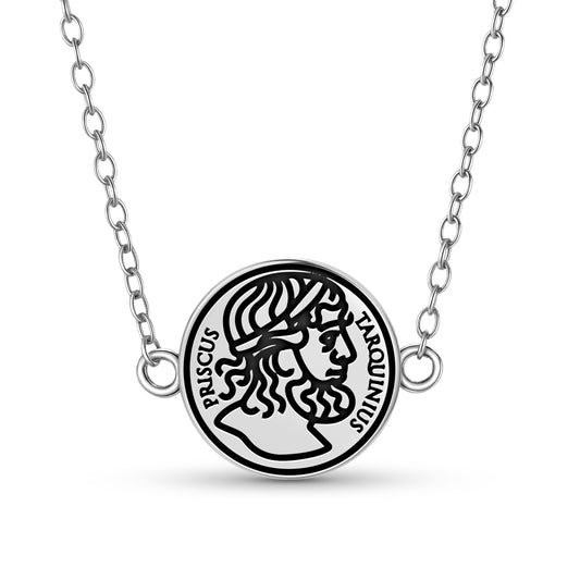 Tarquinius Priscus Roman Empire Symbols Necklace