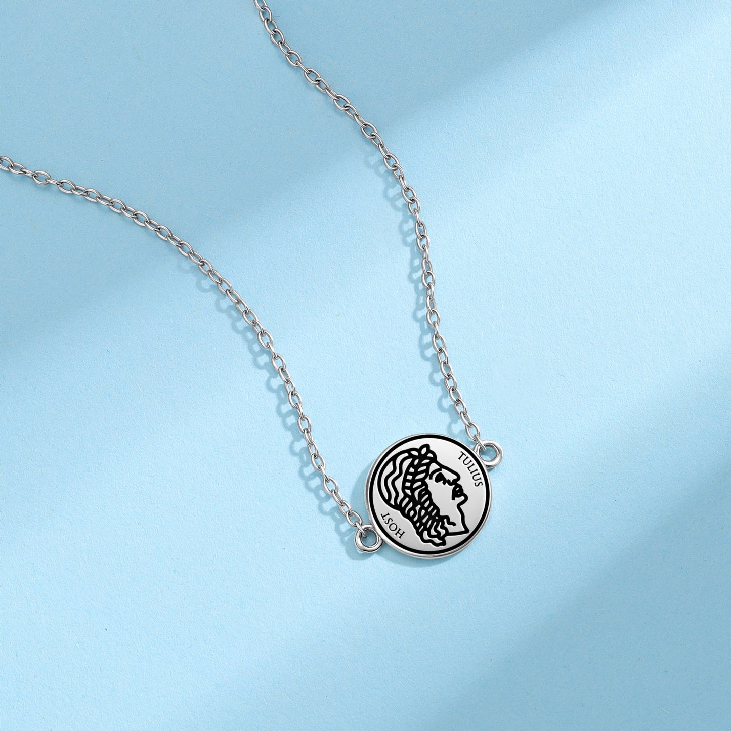 Tullus Hostilius Roman Empire Symbols Necklace