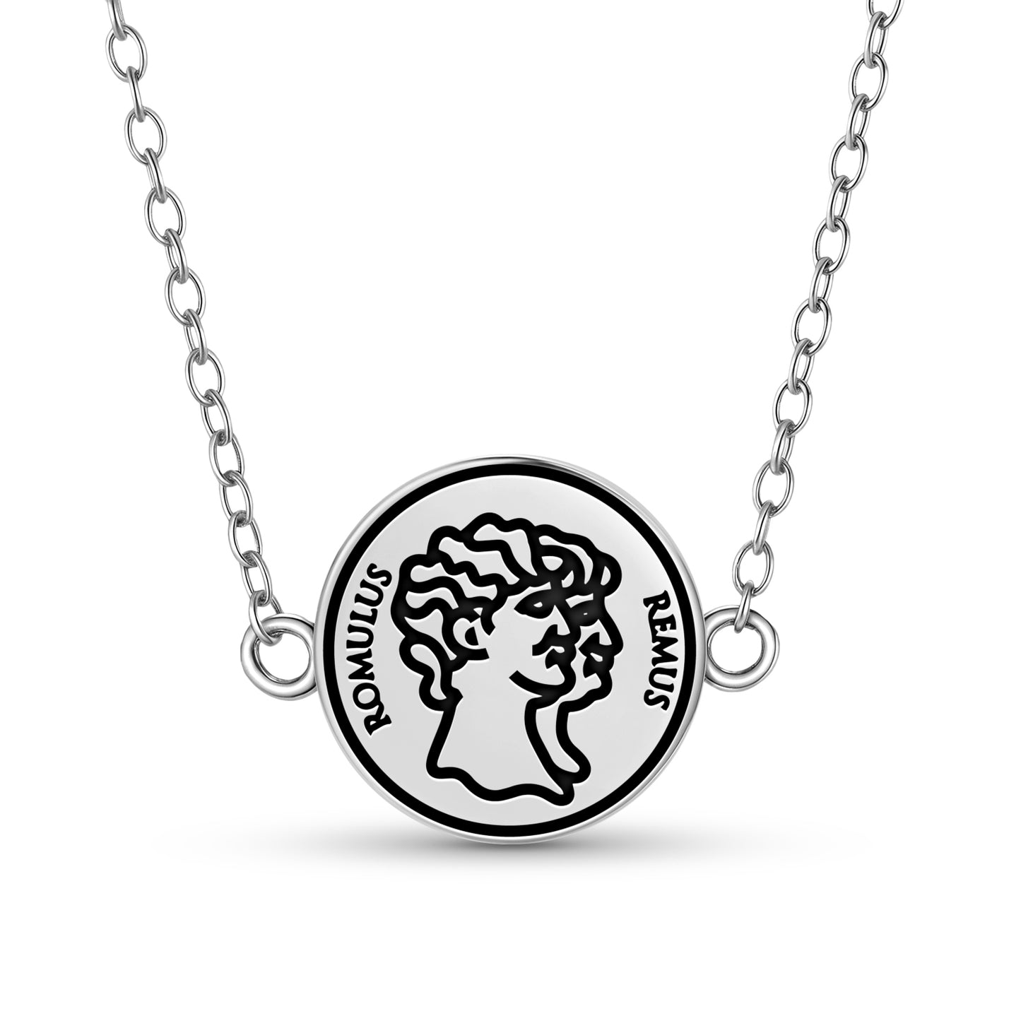 Romulus – First king of Rome Roman Empire Symbols Necklace