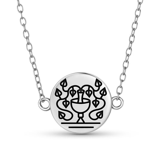 Ivy Hedera Roman Empire Symbols Necklace