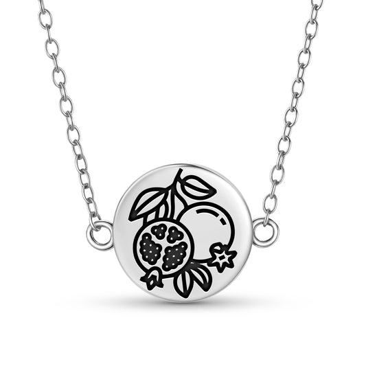 The pomegranate Roman Empire Symbols Necklace