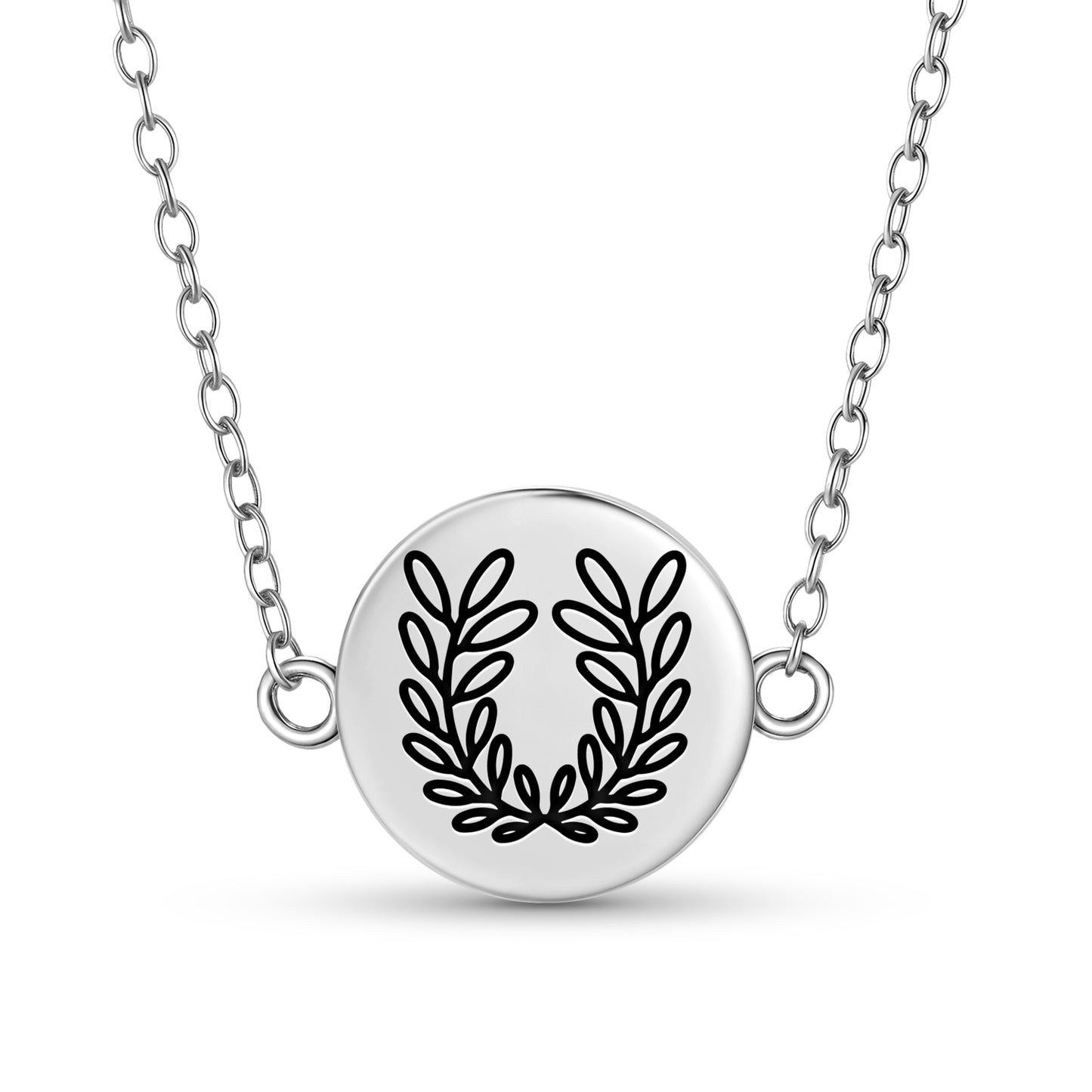 Laurel Laurus Nobilis Roman Empire Symbols Necklace