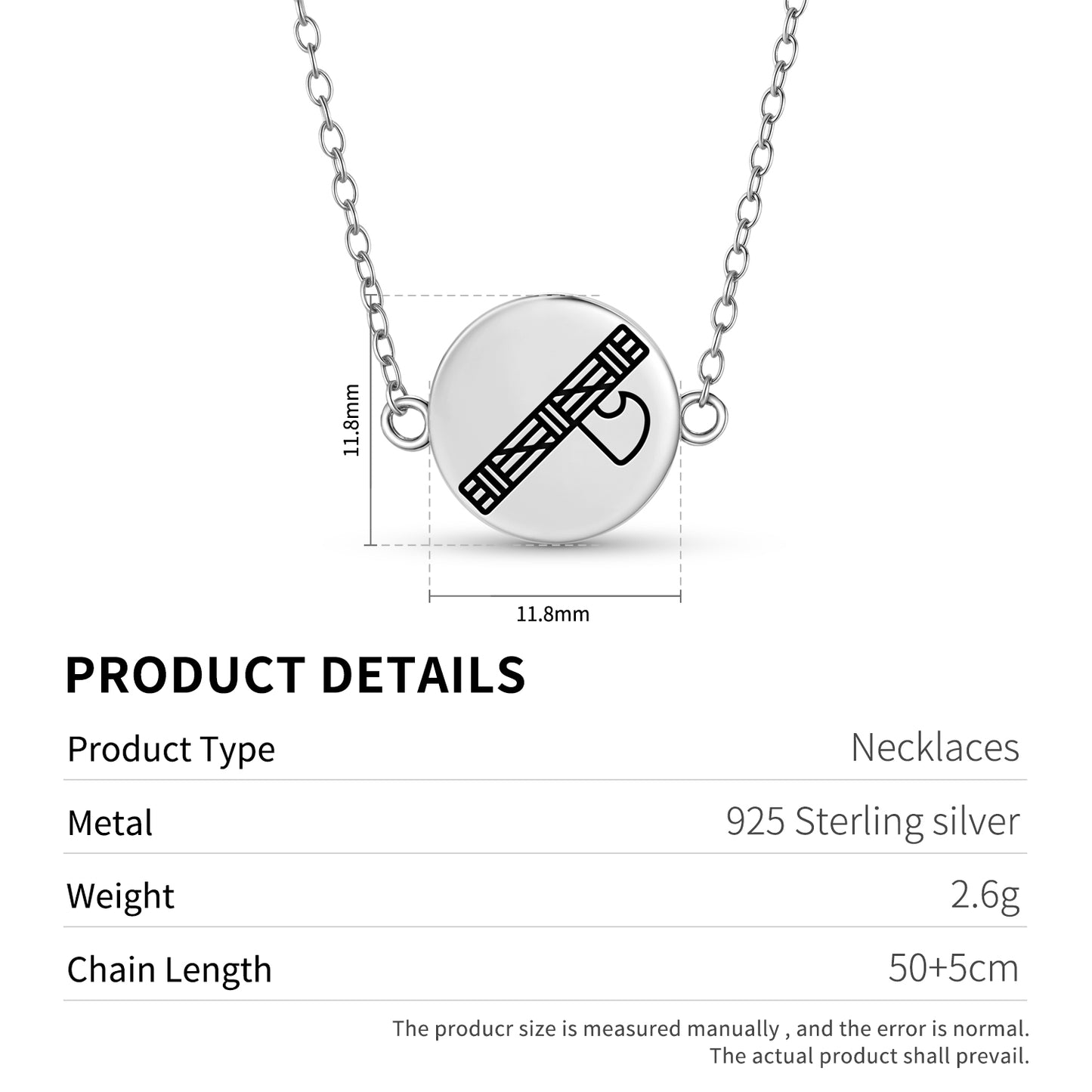 Fasces Lictoriæ Roman Empire Symbols Necklace
