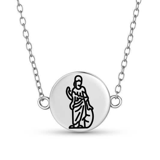 Minerva Roman Empire Symbols Necklace