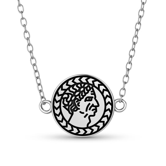 Julius Caesar Roman Empire Symbols Necklace