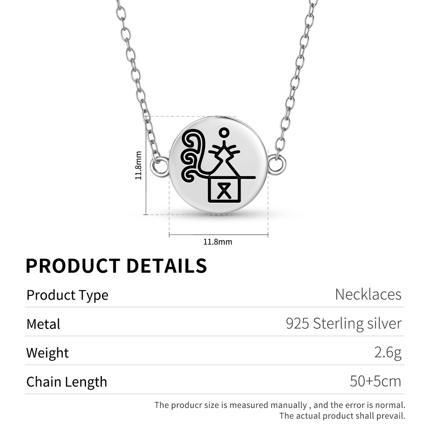 Hedelmällisyyden Jumala Sami Symbols Necklace