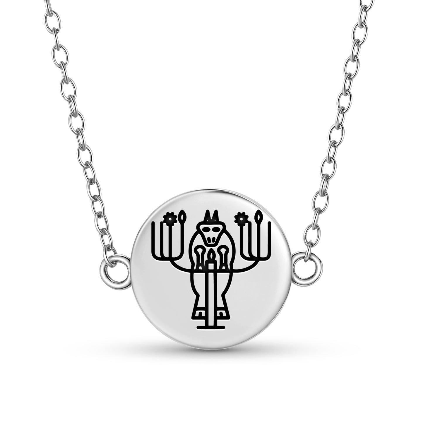 Ram in the Thicket Sumerian Symbols Necklace