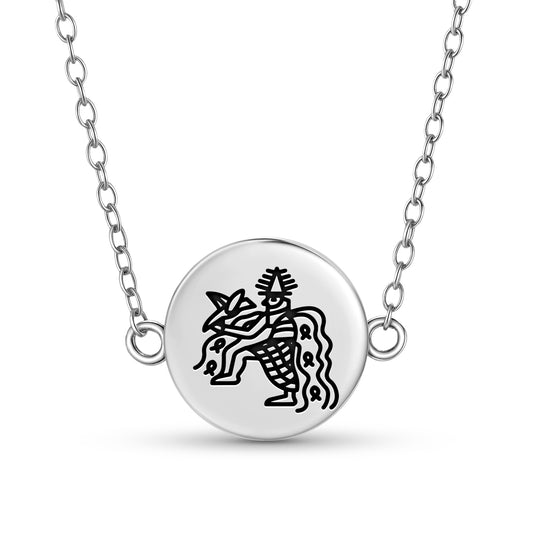 Enki Ea Sumerian Symbols Necklace