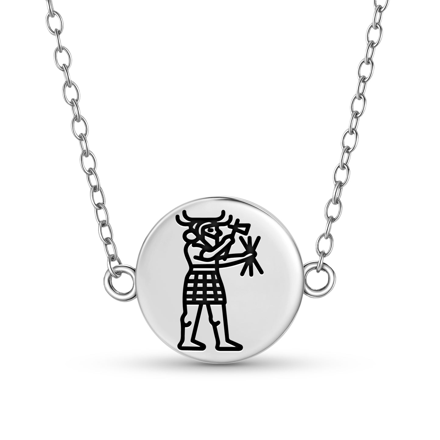 Ishkur Sumerian Symbols Necklace