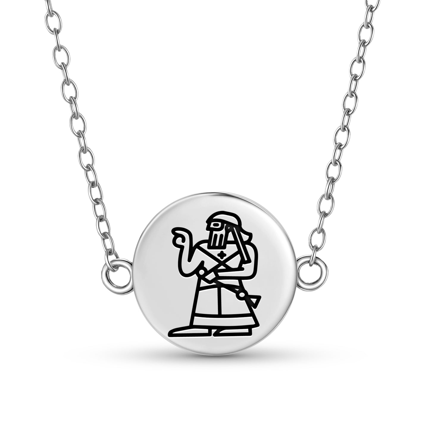 An Anu Anum Sumerian Symbols Necklace