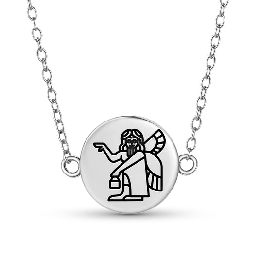 Apsu Abzu Sumerian Symbols Necklace