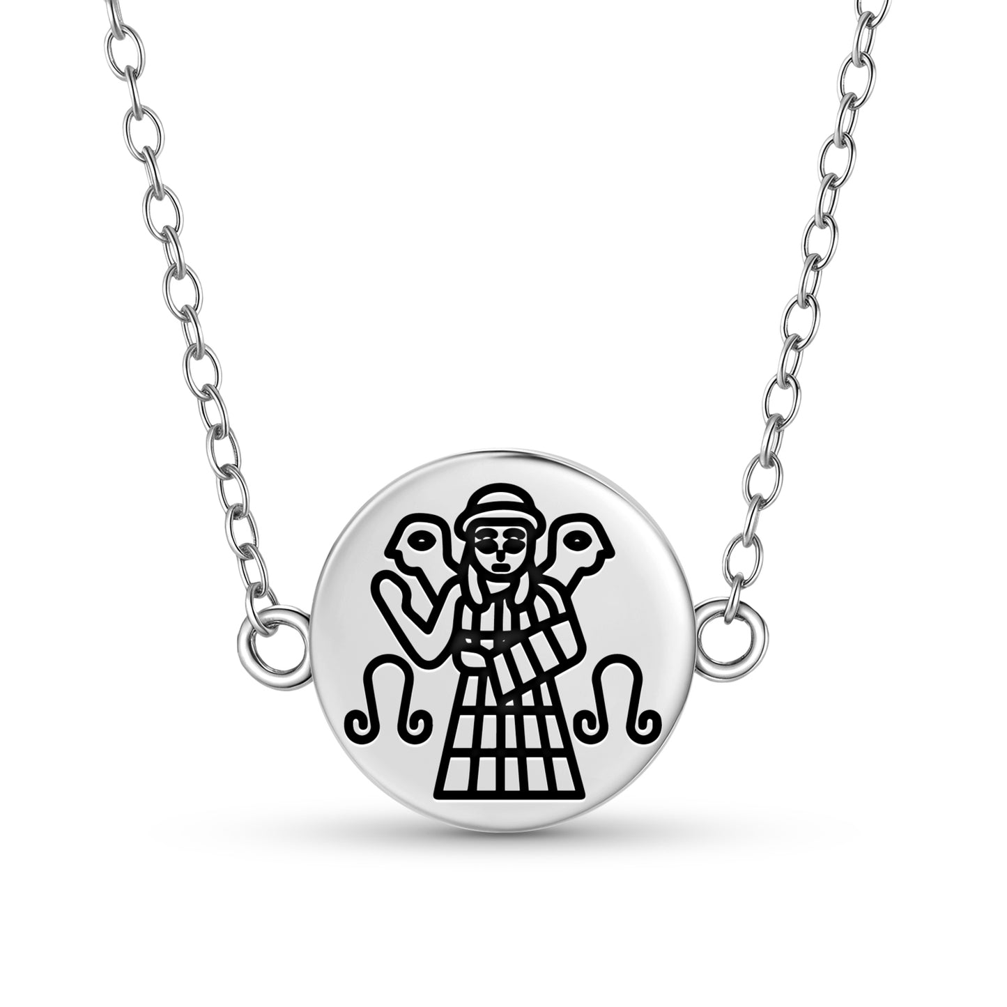 Ninhursag Damgalnuna Sumerian Symbols Necklace