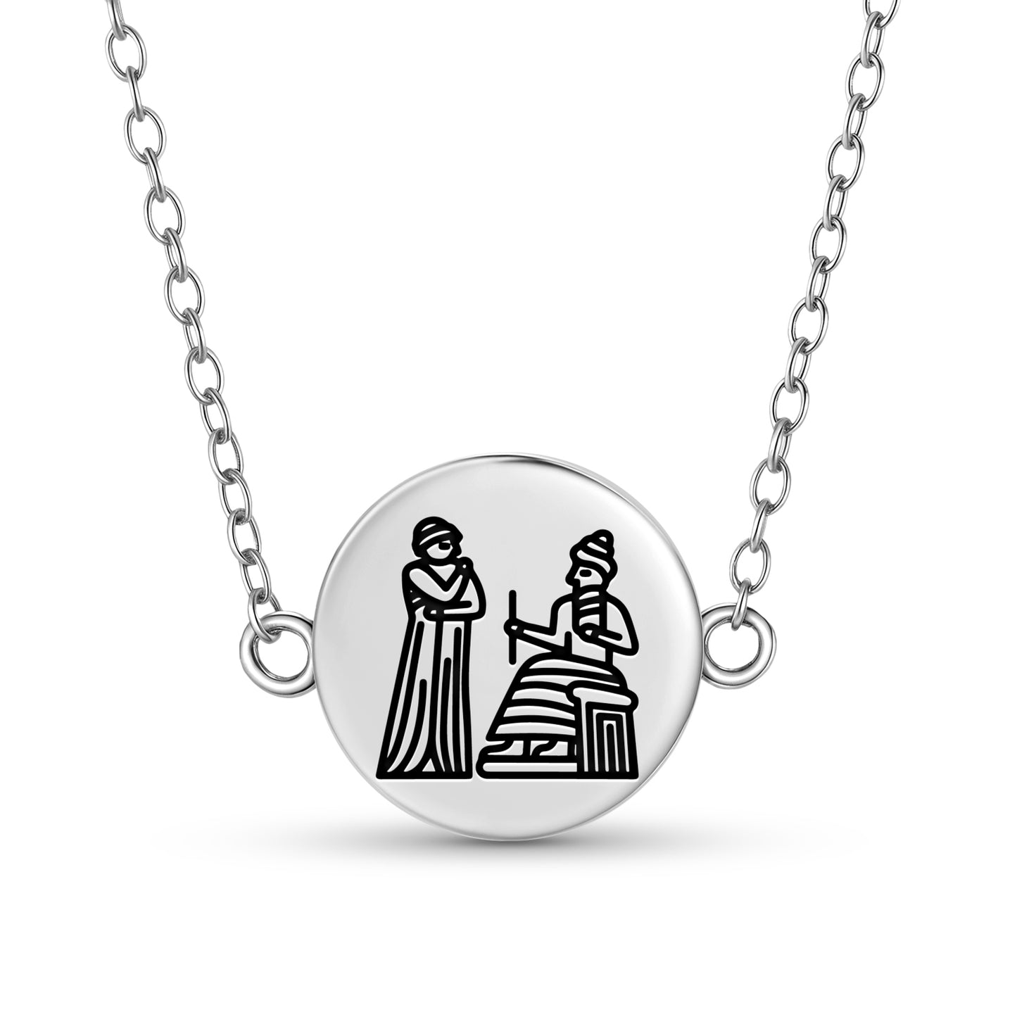 Aya Nin Aya Sherida Sumerian Symbols Necklace