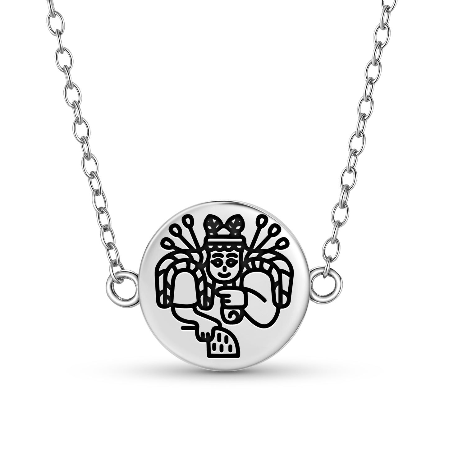 Nisaba Nanibgal Nunbarshegunu Sumerian Symbols Necklace