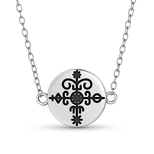 Simbi Ganga Central America Symbols Necklace