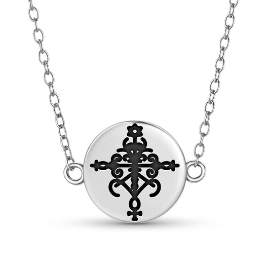 Bossou Central America Symbols Necklace