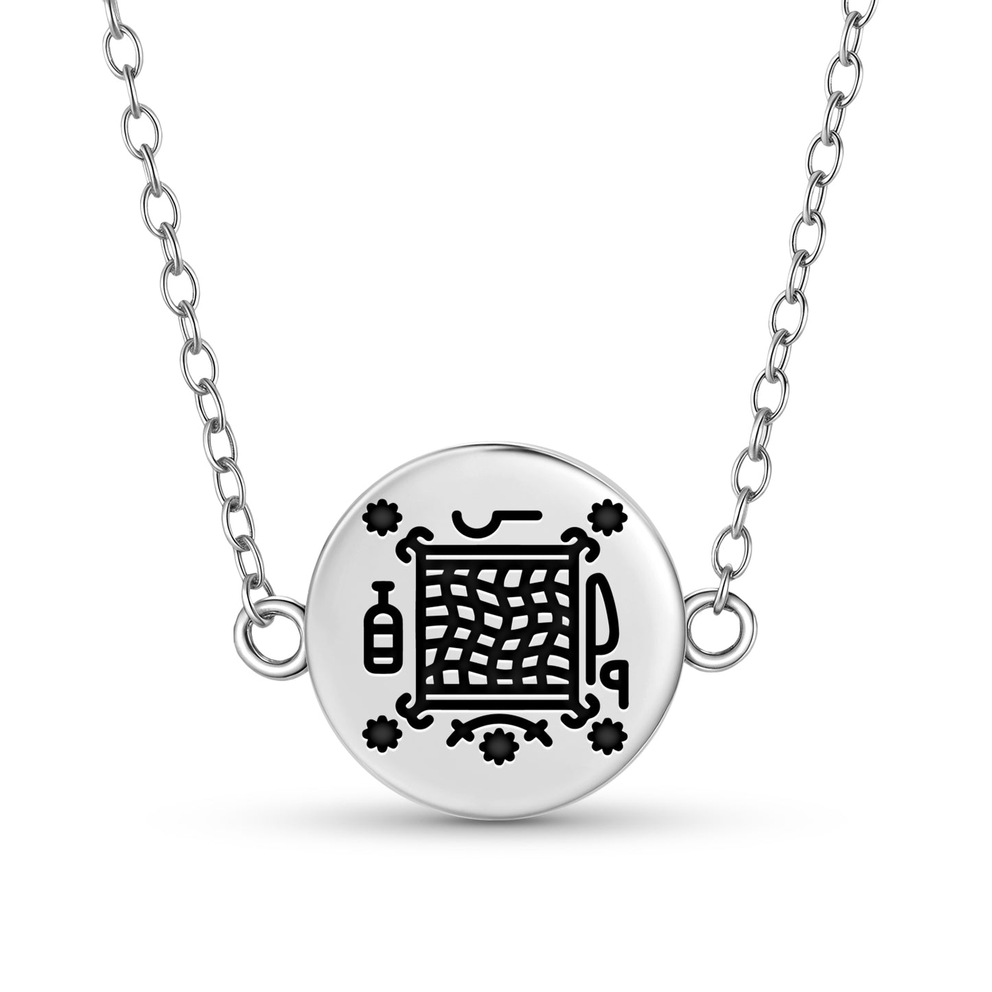 Papa Azaka Central America Symbols Necklace