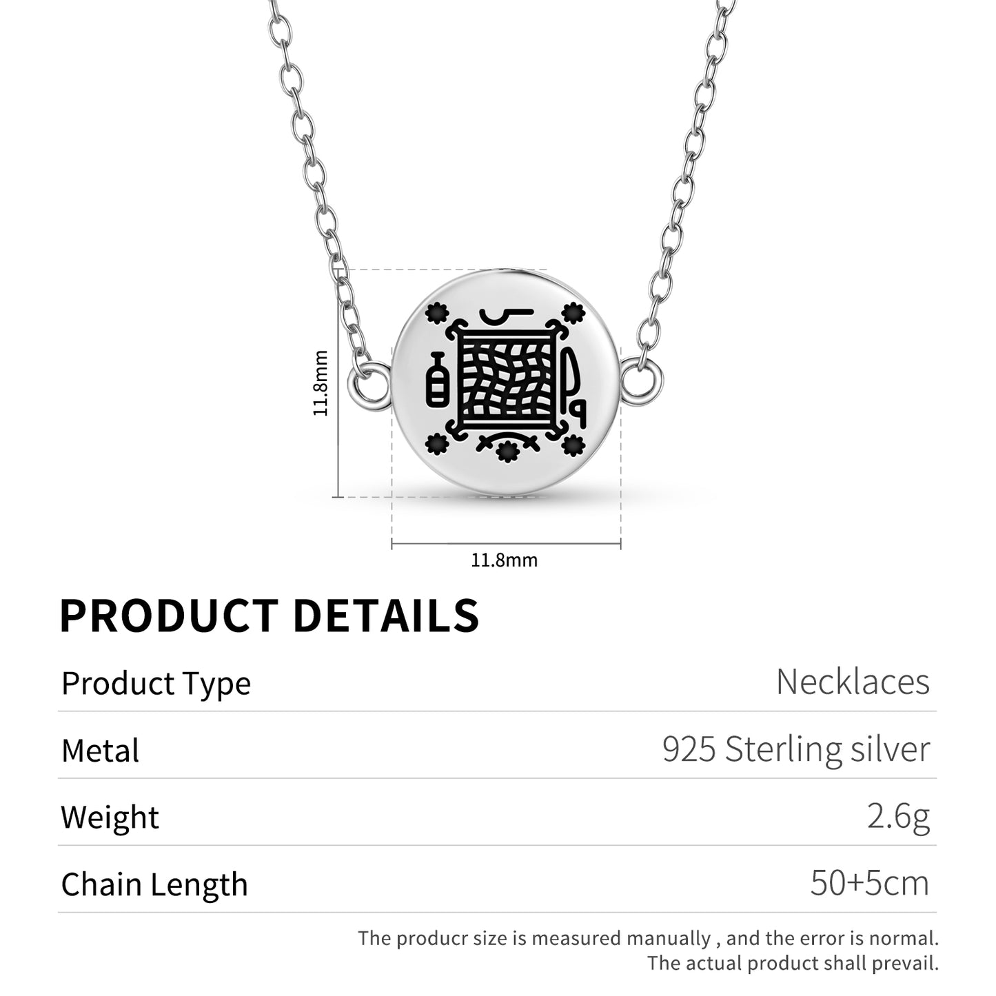 Papa Azaka Central America Symbols Necklace