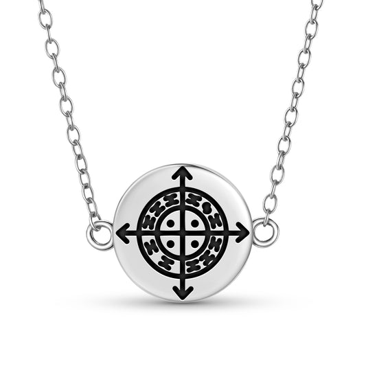 Olokun Central America Symbols Necklace