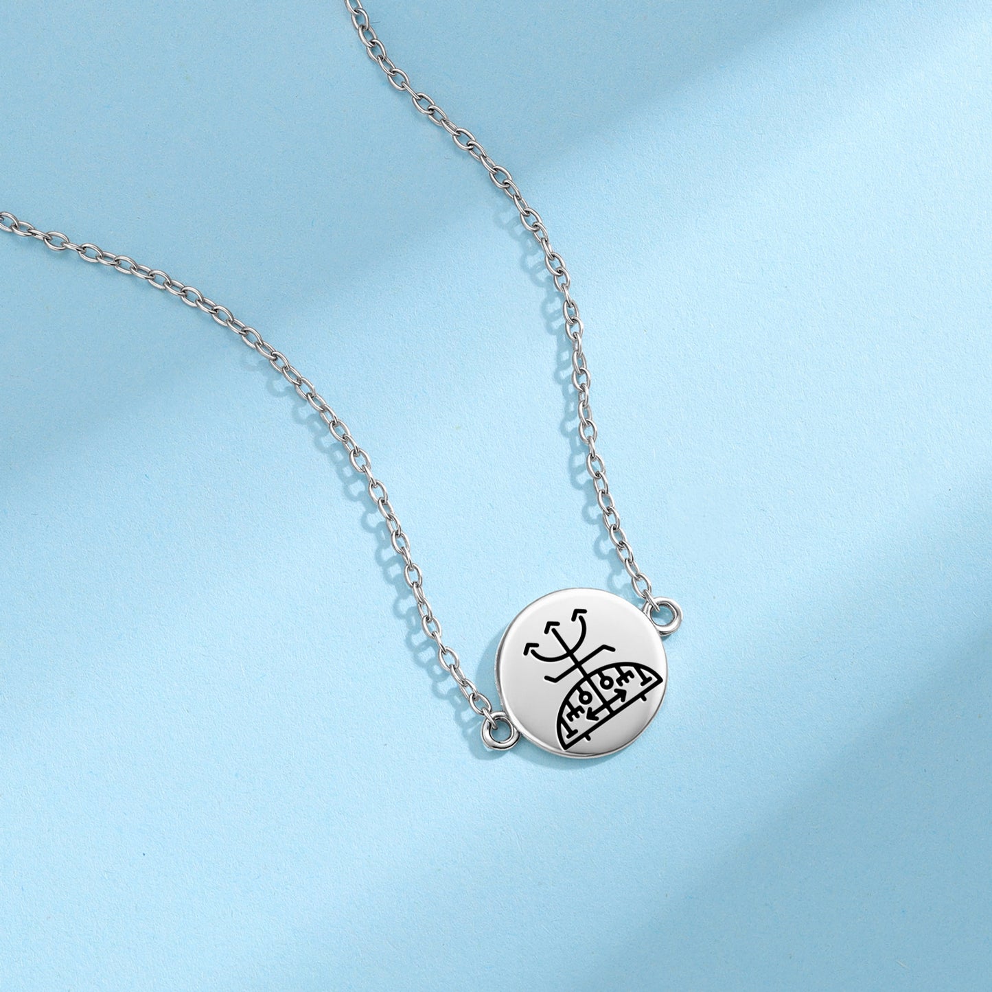 Eshu Ogun Central America Symbols Necklace