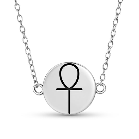 Ankh Wicca Symbols Necklace
