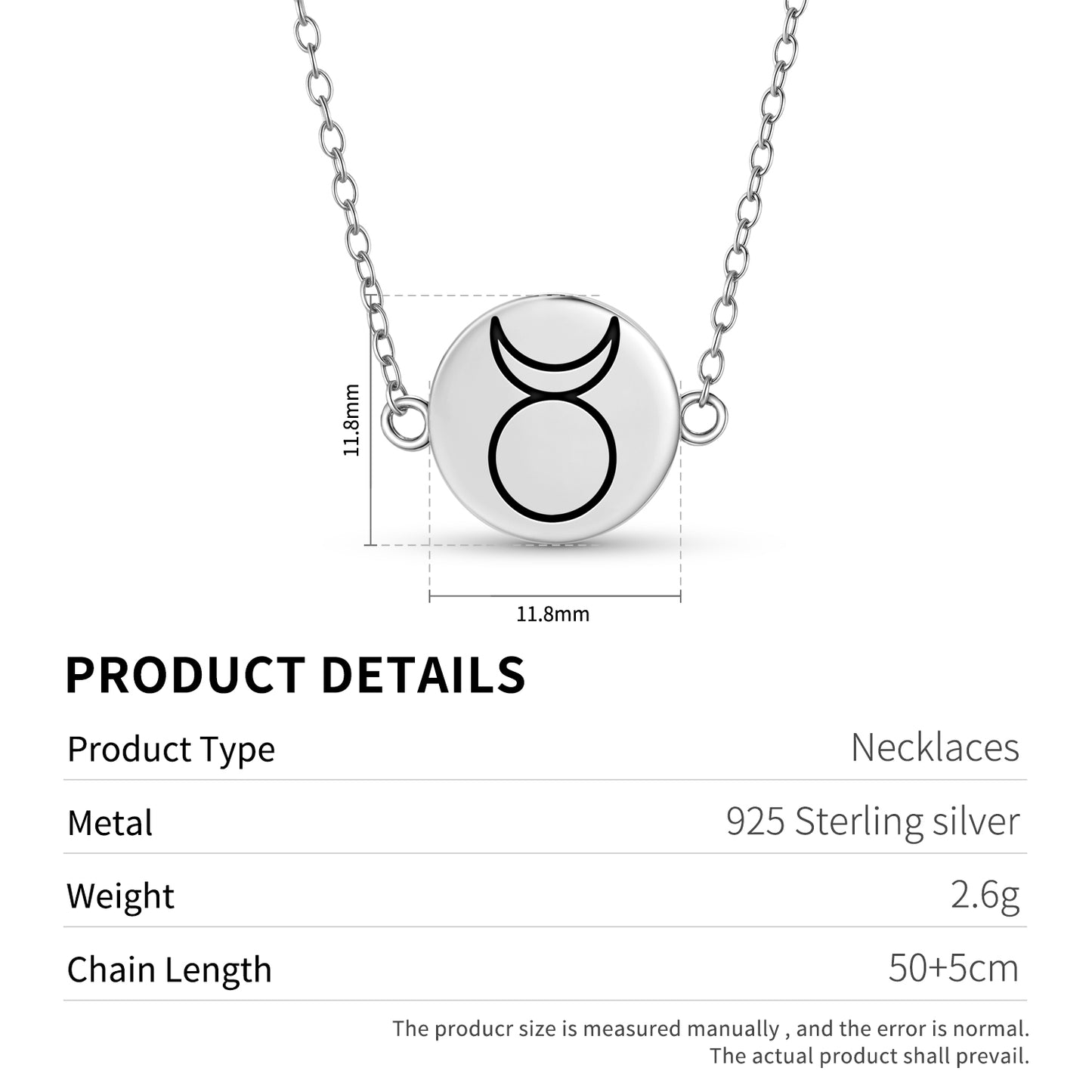 The Horned God Wicca Symbols Necklace