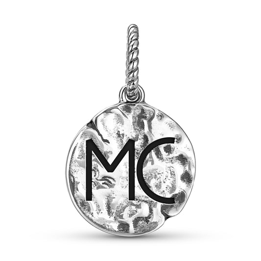 Midheaven Birth Chart Orientation Pendant Charm — main image