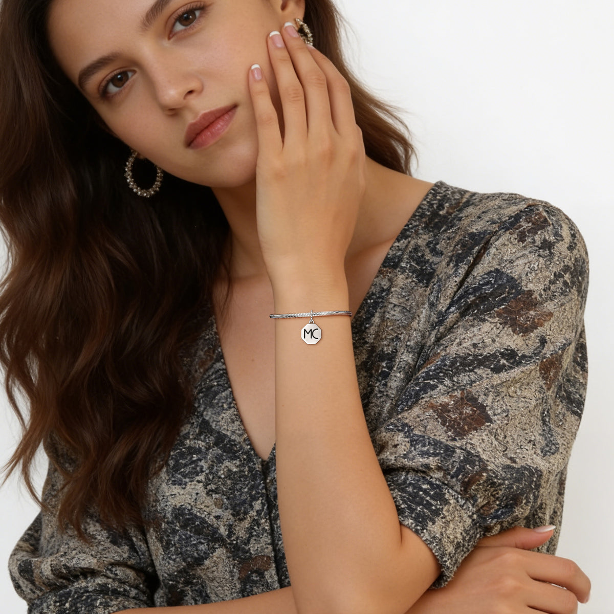 Midheaven Reputation Pendant Charm for Social Standing — model image