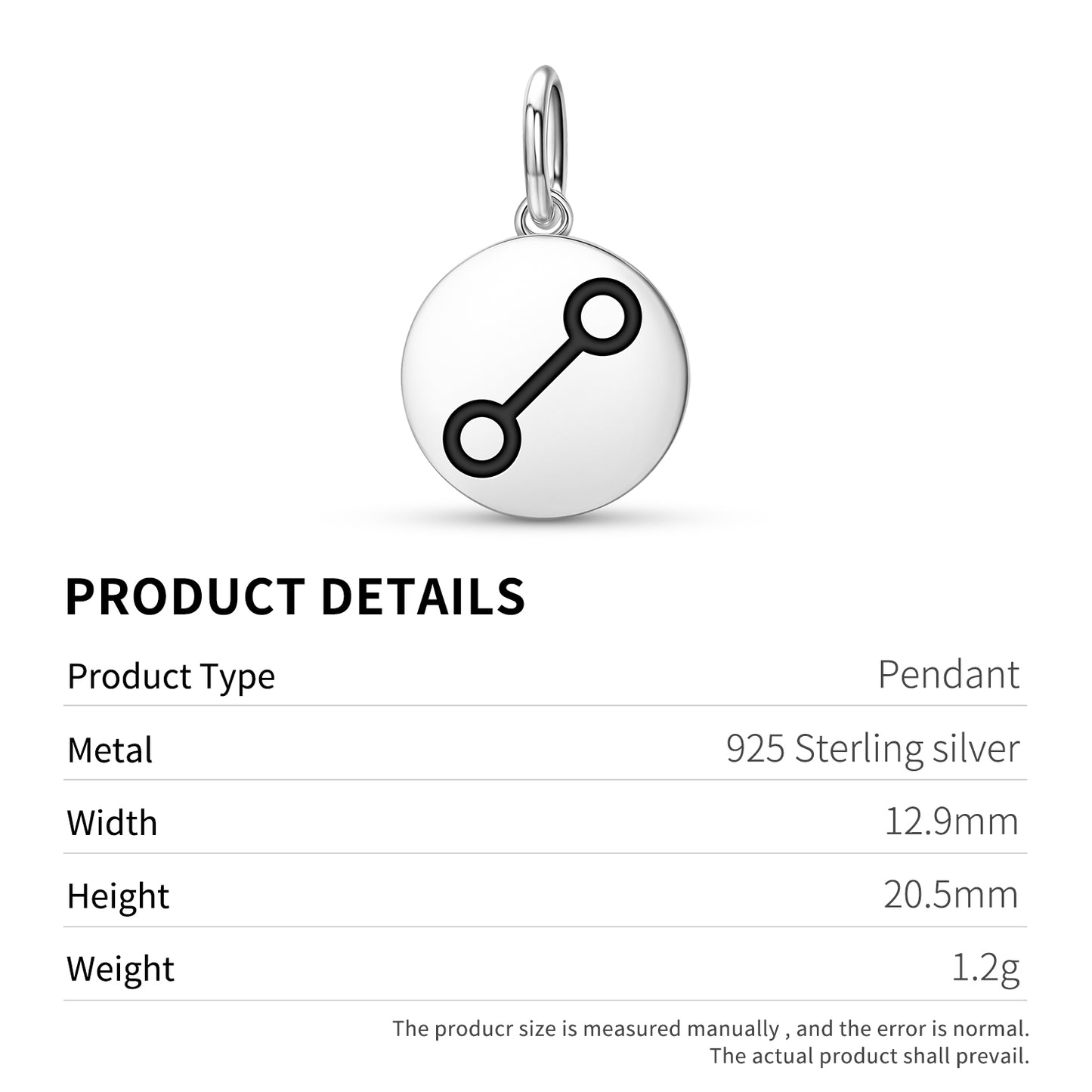 Oppositions Astrology Symbols Pendant Dangle Charm