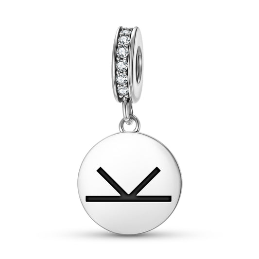 Semi-Sextiles Astrology Symbols Pendant Dangle Charm