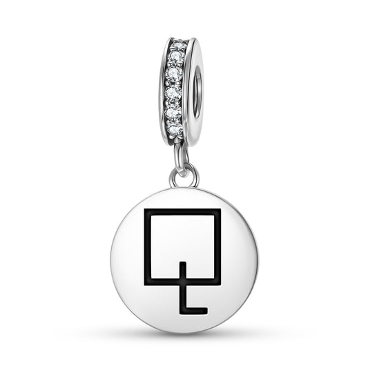 Sesqui quadrates Astrology Symbols Pendant Dangle Charm