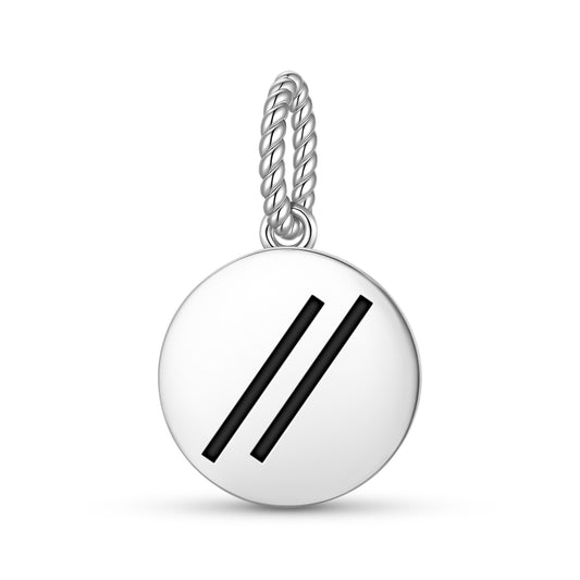 Parallels Astrology Symbols Pendant Dangle Charm