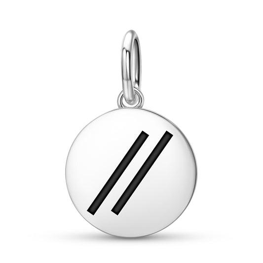 Parallels Astrology Symbols Pendant Dangle Charm