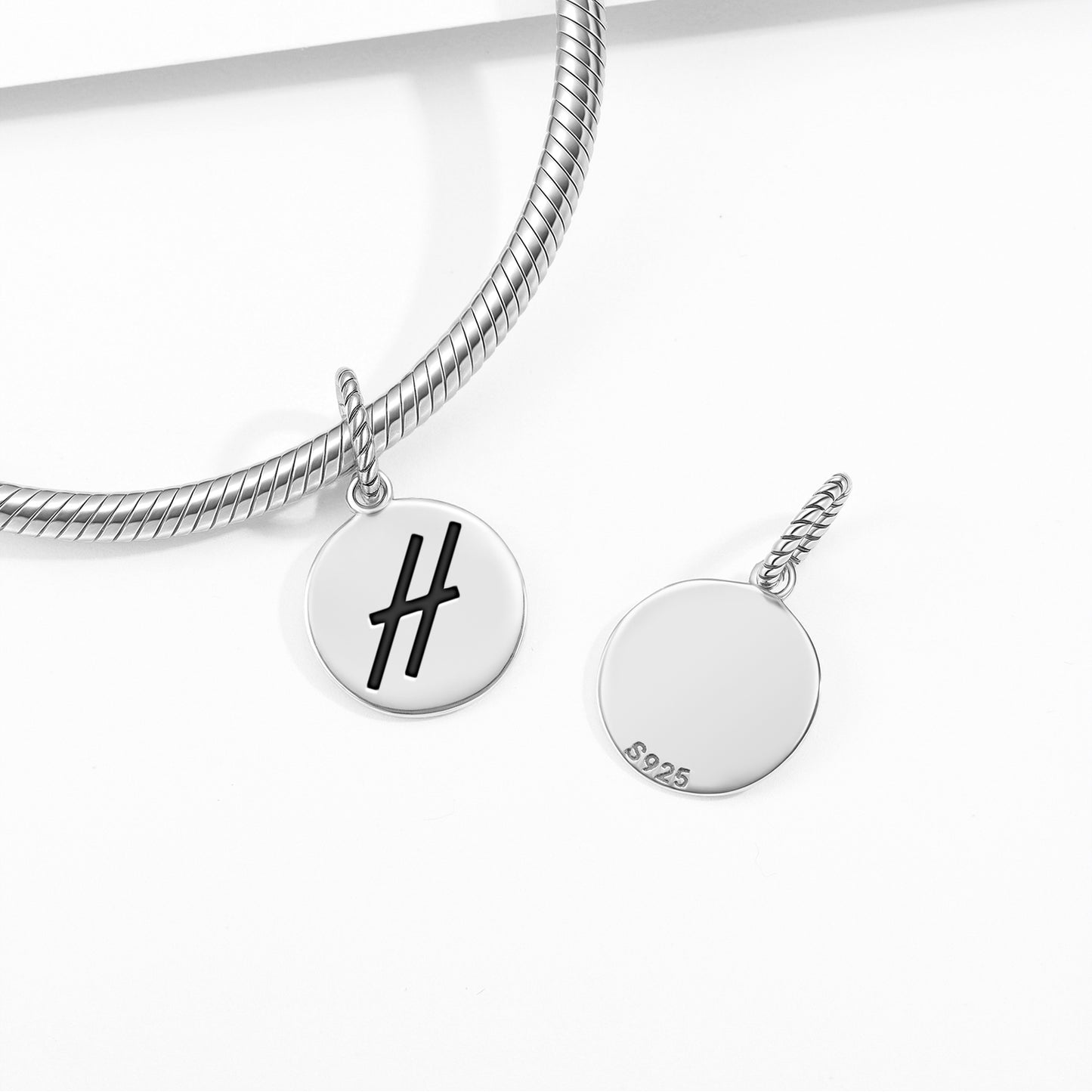 Contra-Parallels Astrology Symbols Pendant Dangle Charm