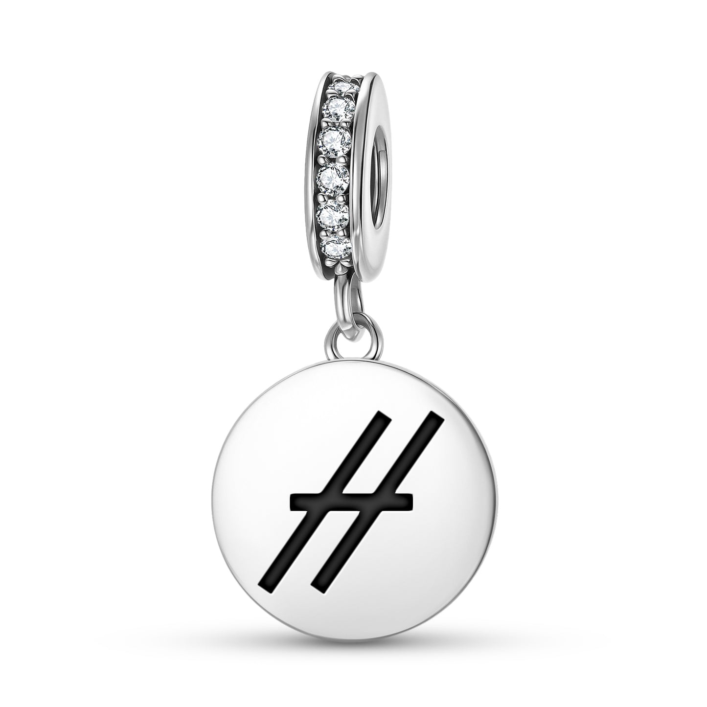 Contra-Parallels Astrology Symbols Pendant Dangle Charm