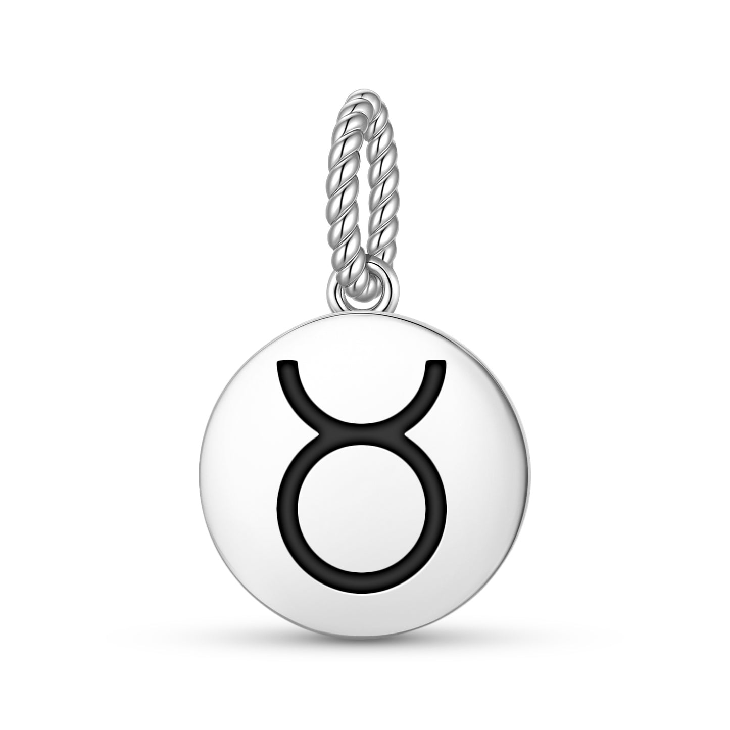 Taurus Astrology Symbols Pendant Dangle Charm