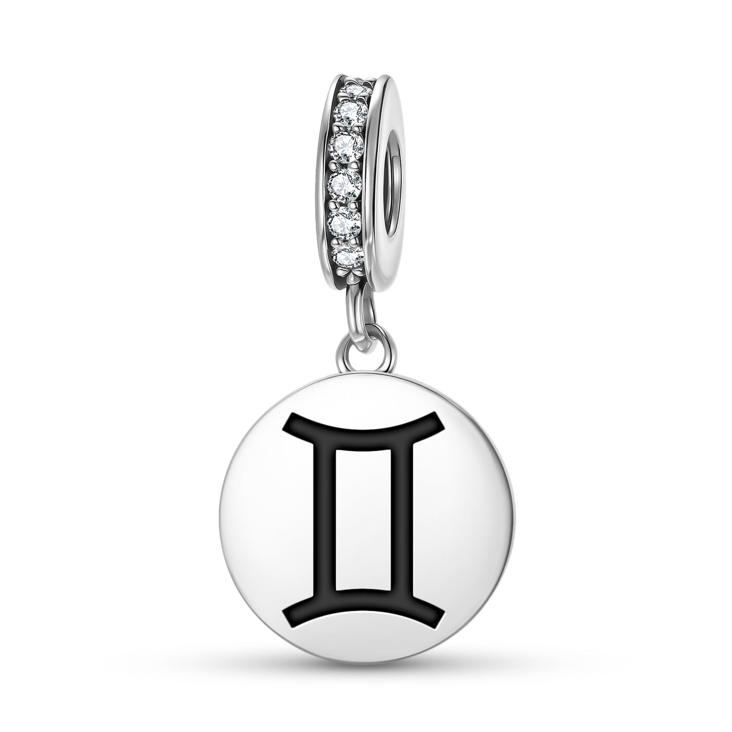 Gemini Astrology Symbols Pendant Dangle Charm