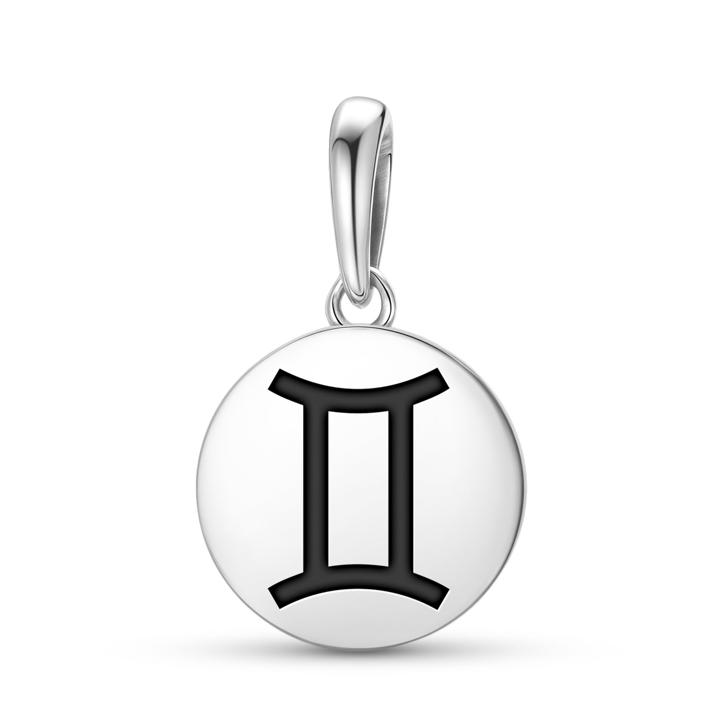 Gemini Astrology Symbols Pendant Dangle Charm