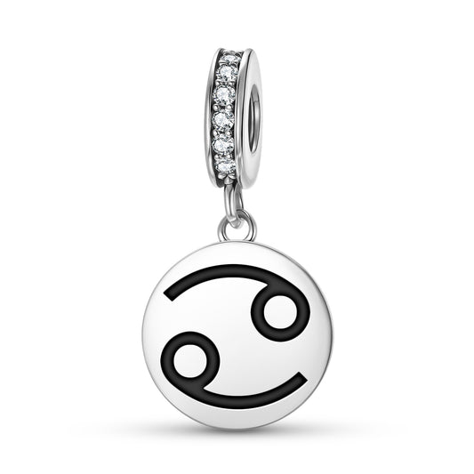 Cancer Astrology Symbols Pendant Dangle Charm