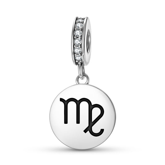 Virgo Astrology Symbols Pendant Dangle Charm
