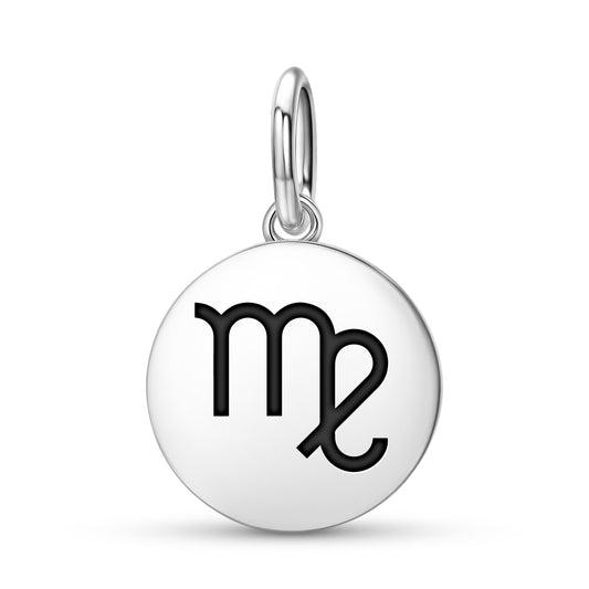 Virgo Astrology Symbols Pendant Dangle Charm