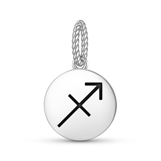 Sagittarius Astrology Symbols Pendant Dangle Charm
