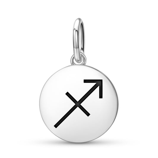 Sagittarius Astrology Symbols Pendant Dangle Charm